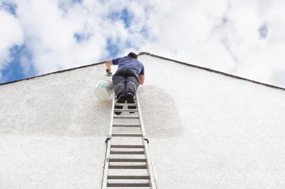 Peinture extérieure à Domérat — façades et ravalement